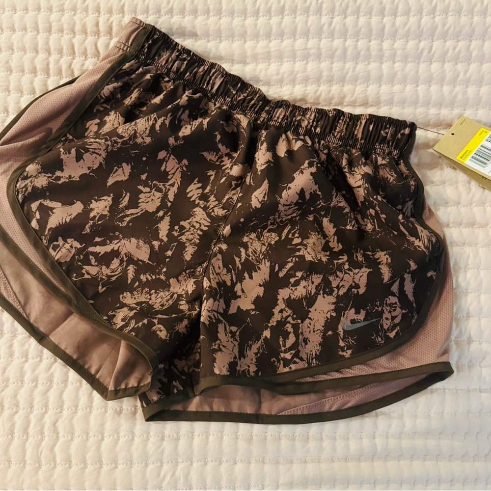 Nike running shorts - brown. Brand new with tags.